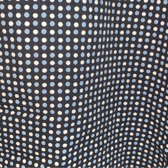 Marithe Francois Girbaud Polka Dot Flip Cuff Casual Shirt Mens XL Blue Y2K - Picture 4 of 7